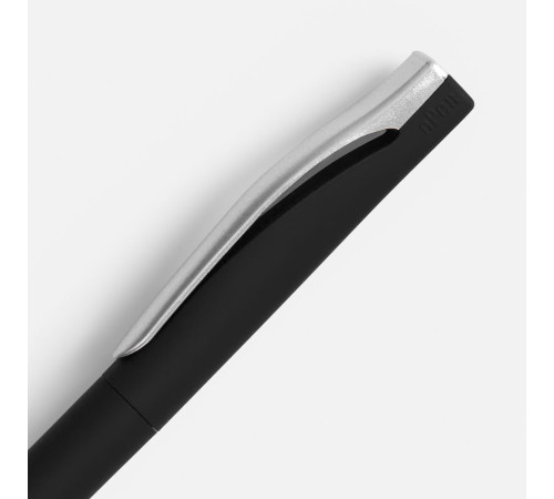 Ручка шариковая Pin Soft Touch, черная