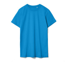 Футболка унисекс T-Bolka 160, бирюзовая