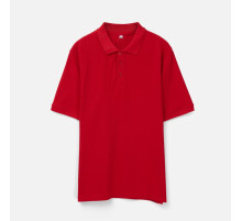 Рубашка поло унисекс Upswing, красная