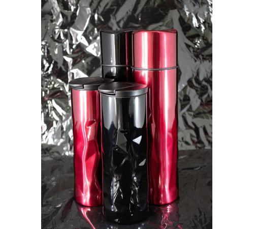 Термос Gems Black Morion, черный морион