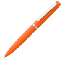 Ручка шариковая Bolt Soft Touch, оранжевая