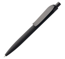 Ручка шариковая Prodir QS03 PRP Tyre Soft Touch, черная