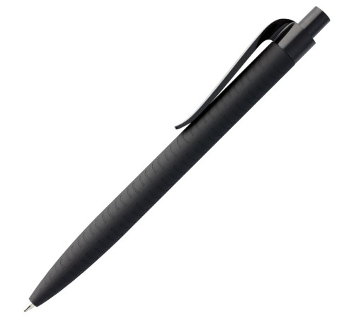 Ручка шариковая Prodir QS03 PRP Tyre Soft Touch, черная