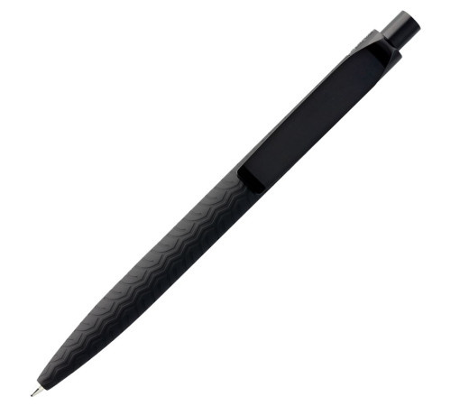 Ручка шариковая Prodir QS03 PRP Tyre Soft Touch, черная