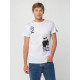 Футболка унисекс для сублимации Paint Tee, белая
