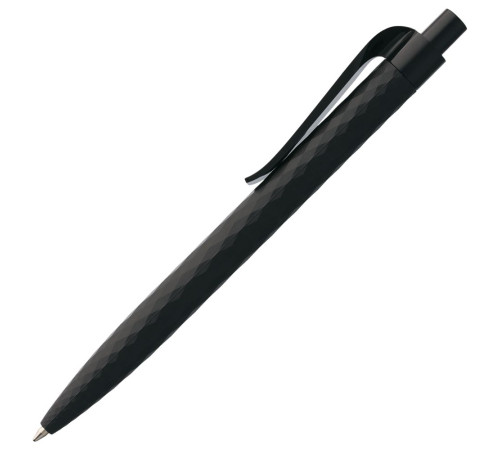 Ручка шариковая Prodir QS01 PRP-P Soft Touch, черная