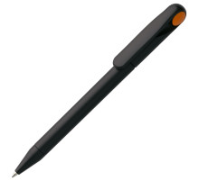 Ручка шариковая Prodir DS1 TMM Dot, черная с оранжевым