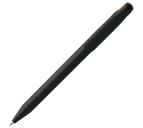Ручка шариковая Prodir DS1 TMM Dot, черная с оранжевым