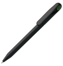 Ручка шариковая Prodir DS1 TMM Dot, черная с зеленым