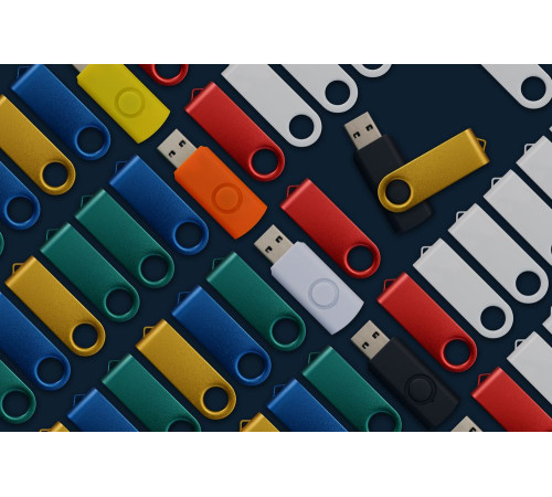 Флешка Twist Color, красная, 8 Гб