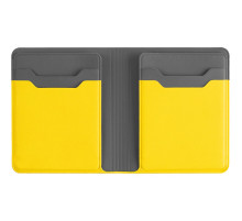 Картхолдер с отделением для купюр Dual, желтый