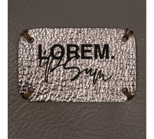 Лейбл Corolla Metal, S, бронзовый
