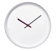 Часы настенные ChronoTop, серебристые
