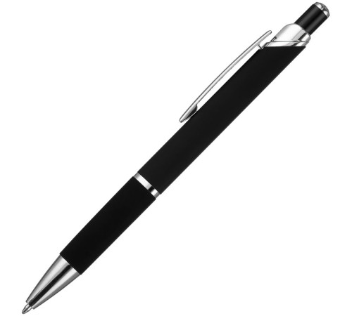 Ручка шариковая Chromos Soft Touch, черная