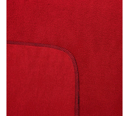 Флисовый плед Warm&Peace XL, красный