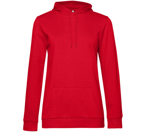 Толстовка с капюшоном женская Hoodie, красная