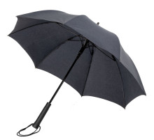 Зонт-трость rainVestment, темно-синий меланж