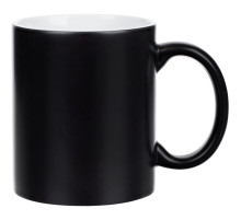 Кружка «Хамелеон», ver.3, матовая, черная