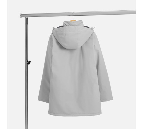 Куртка-парка унисекс Sfera, светло-серая