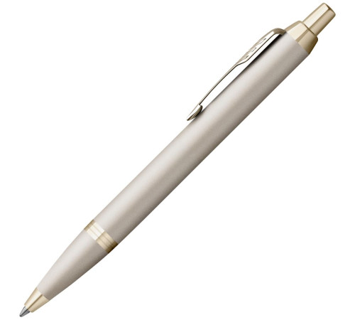 Ручка шариковая Parker IM Professionals Monochrome Champagne, золотистая