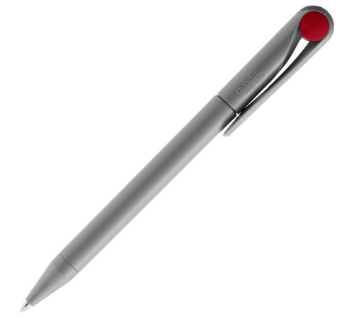 Ручка шариковая Prodir DS1 TMM Dot, серая с красным