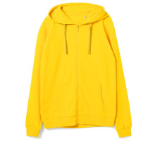 Толстовка на молнии с капюшоном Siverga 2.0, желтая