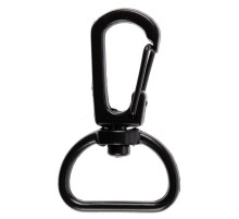 Застежка-карабин Snap Hook, M, черная
