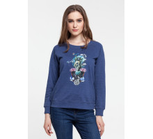 Толстовка Beauty Sleep, синий меланж