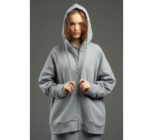 Толстовка унисекс H3, серая