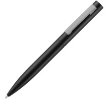 Ручка шариковая Inkolor, черная с серым