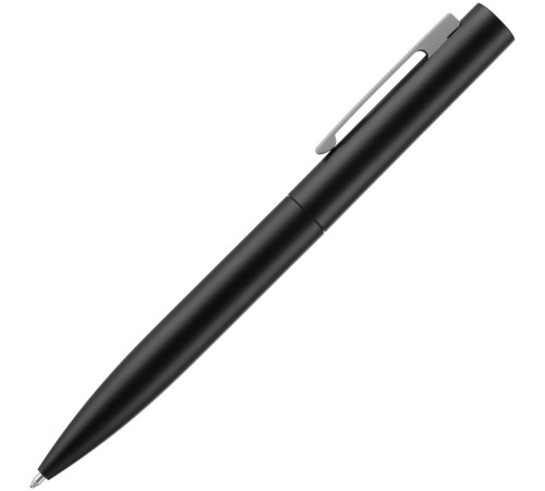 Ручка шариковая Inkolor, черная с серым