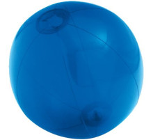 Надувной пляжный мяч Sun and Fun, полупрозрачный синий