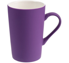 Кружка Best Noon с покрытием софт-тач, фиолетовая