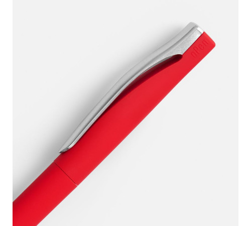 Ручка шариковая Pin Soft Touch, красная