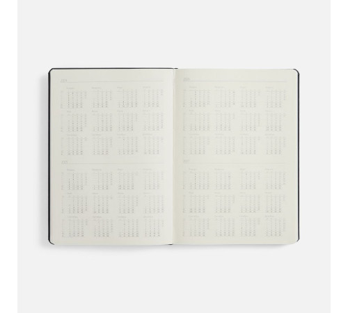 Ежедневник Urban Hard, недатированный, черный