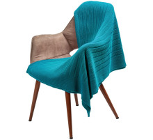 Плед Field, бирюзовый