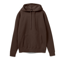 Толстовка с капюшоном Slam 320, темно-коричневая (шоколад)