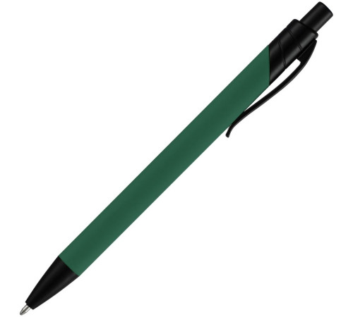 Ручка шариковая Undertone Black Soft Touch, зеленая