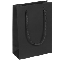 Пакет бумажный Vid S, черный