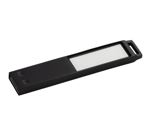 Флешка markBright Black с белой подсветкой, 32 Гб