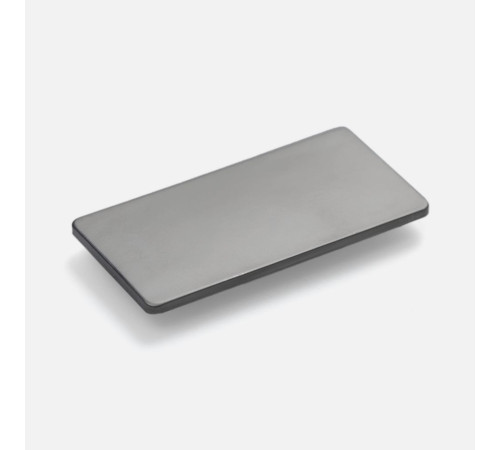 Значок Magnet Matto, серебристый глянцевый Значок Magnet Matto, серебристый глянцевый