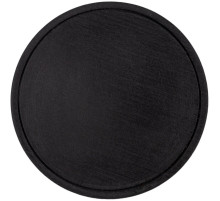 Лейбл из ПВХ Dzeta Round, L, черный