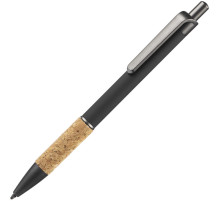 Ручка шариковая Cork, черная