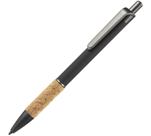 Ручка шариковая Cork, черная