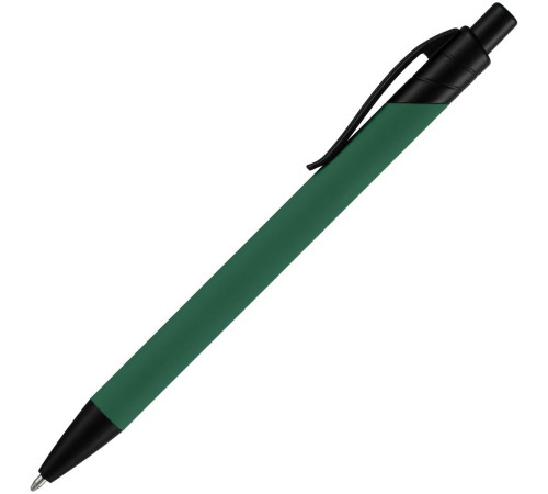 Ручка шариковая Undertone Black Soft Touch, зеленая