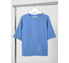 Футболка оверсайз Vozduh 2.0, синяя