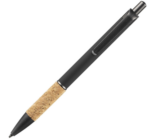 Ручка шариковая Cork, черная
