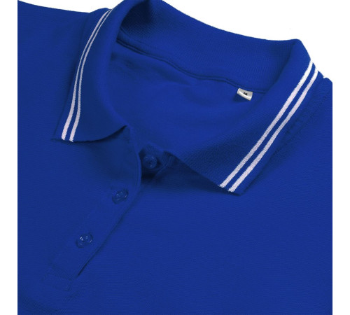 Рубашка поло женская Virma Stripes Lady, ярко-синяя Рубашка поло женская Virma Stripes Lady, ярко-синяя