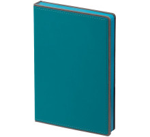Ежедневник Frame, недатированный, бирюзовый с серым