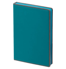 Ежедневник Frame, недатированный, бирюзовый с серым